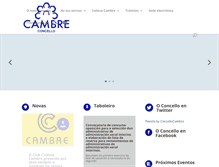 Tablet Screenshot of cambre.es